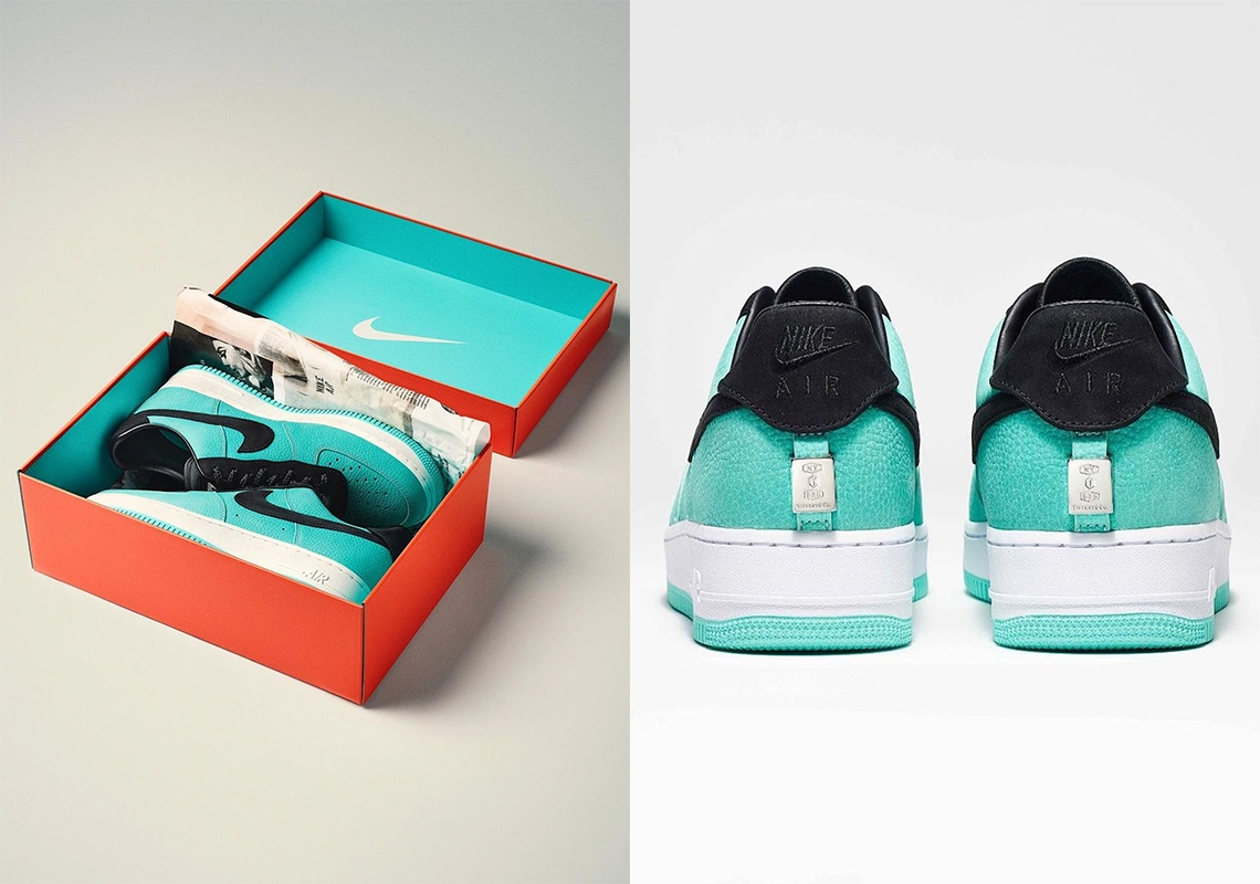 Le nuove Tiffany & Co. Air Force 1 1837 Friends & Family
