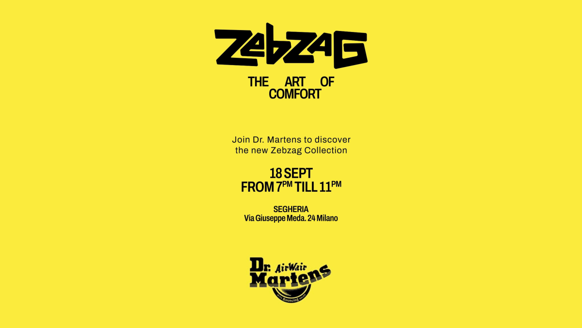 Dr. Martens Zebzag: la rivoluzione del comfort urbano