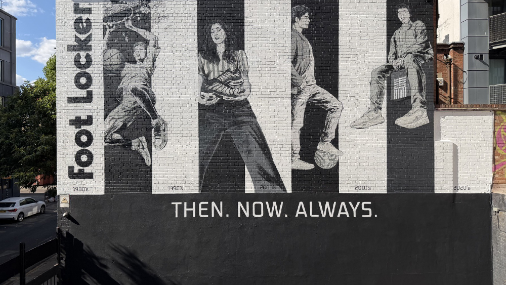 Foot Locker Then Now Always